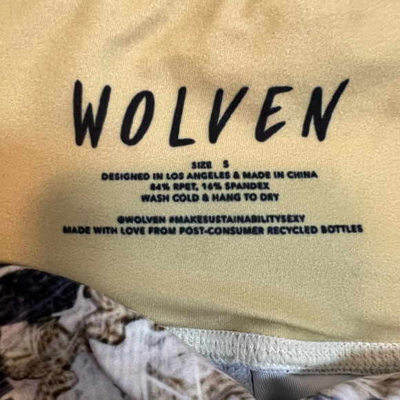 NWOT Wolven Reverie Leggings S - Picture 8 of 10